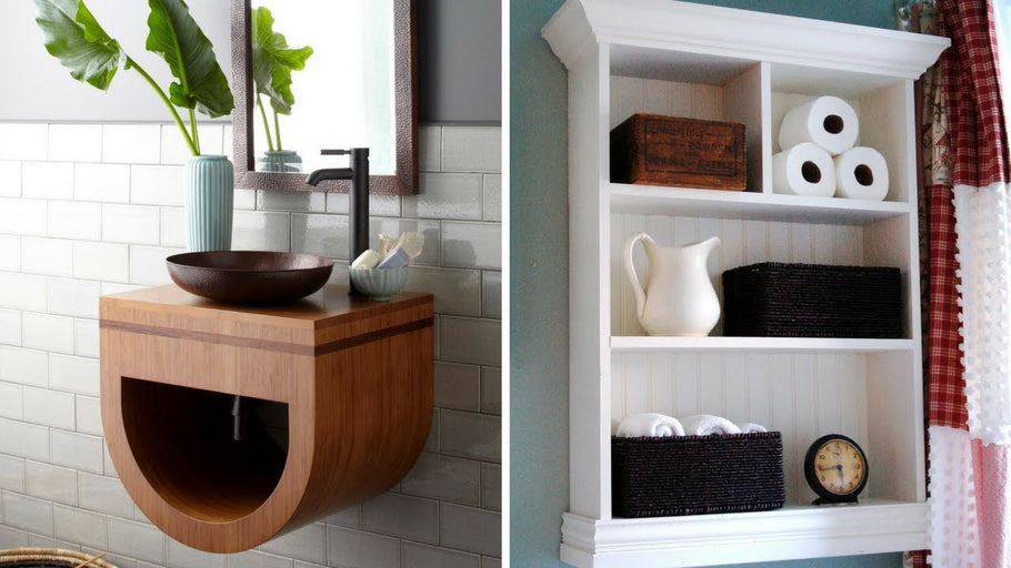 💖 5 Creative Wall Storage Ideas for Small Bathroom 💖 by SlideHouse (3 years ago)