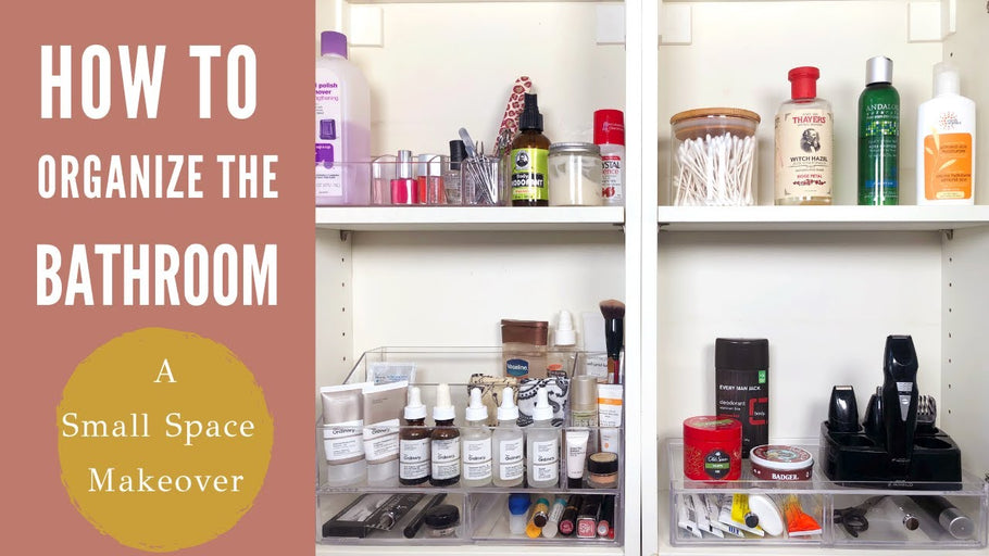 How To Organize The Bathroom (A Small Space Transformation) by Practically Perfect (1 year ago)