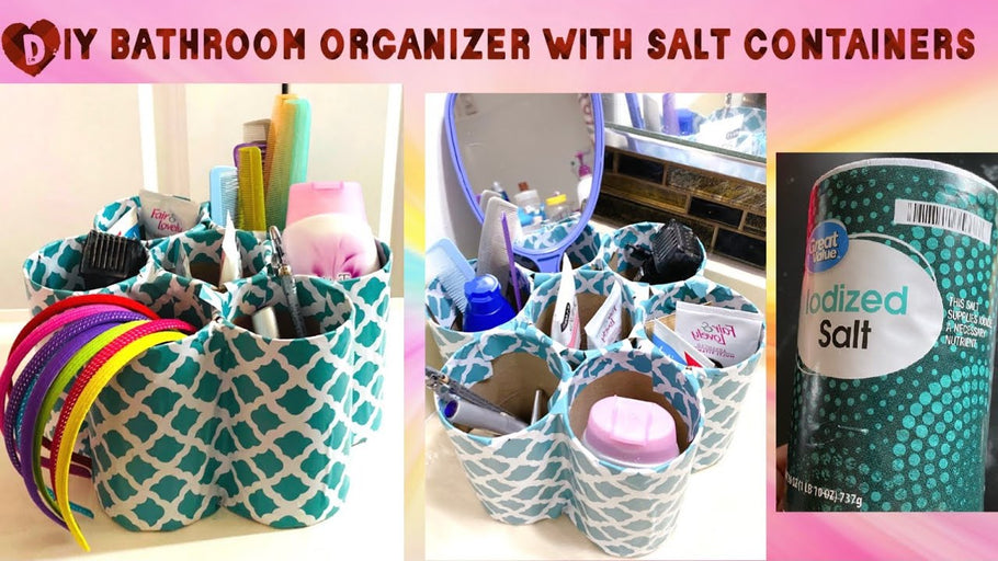 DIY bathroom organizer with salt container by Manju's Craft Works (10 months ago)