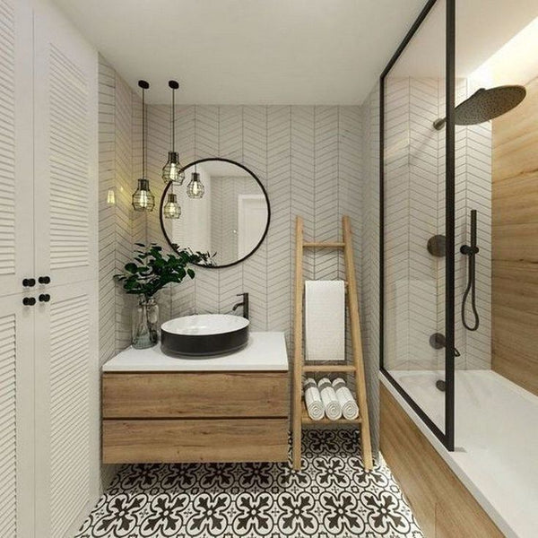 Home Decorating Ideas Bathroom Excite Your Site visitors with These 14 Cute Half-Bathroom Layouts  #bathroomsin…