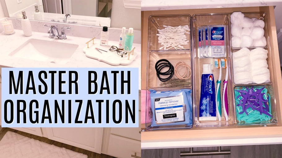 Master bathroom organization ideas! Deep clean and organize your bathroom with me! I'm so happy with how this space turned out! WHERE I GET MY MUSIC ...