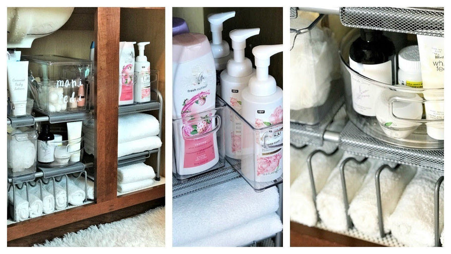 NEW! How To Organize Under Your Bathroom Sink | Tips & Solutions by Bemyguestwithdenise Denise Cooper (2 years ago)