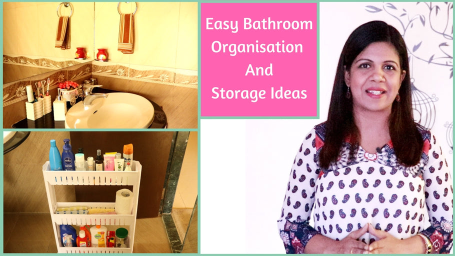 This video is on keeping bathroom organised and beautiful