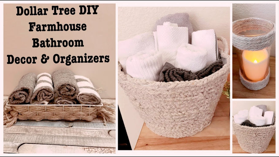 Hi everyone! I have three Dollar Tree DIYs that you can use either to decorate or organize your home