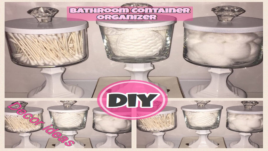 Keep your bathroom well organized with a very useful DIY Bathroom Organizers made out of some empty candle flasks, aint and drawers knobs!! In this video I ...
