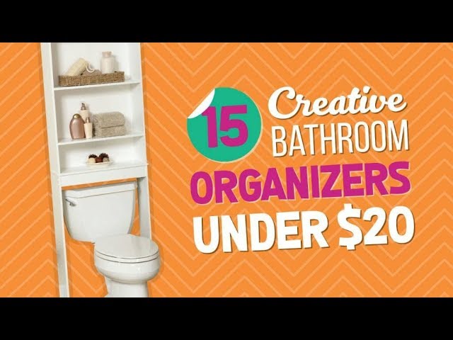 15 Creative Bathroom Organizers Under $20 by Home Decor Ideas (3 years ago)