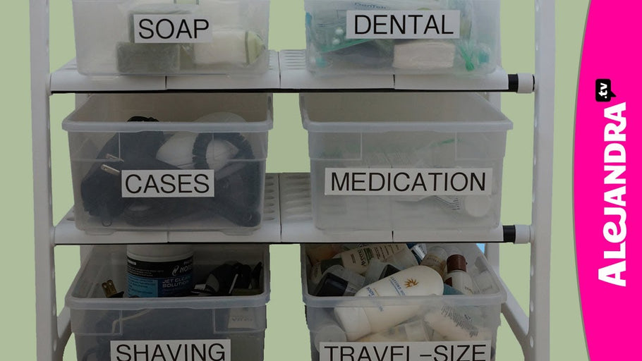 Bathroom Cabinet Organization Tips by Home Organizing by Alejandra.tv (6 years ago)