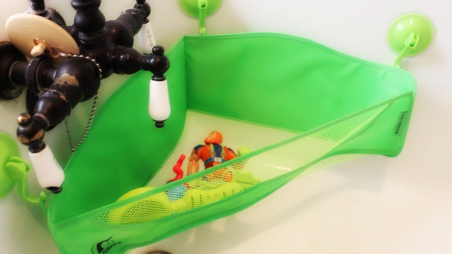 Kids Bath Toy Organizer by Navy Penguin by Debt Free Dana c (5 years ago)