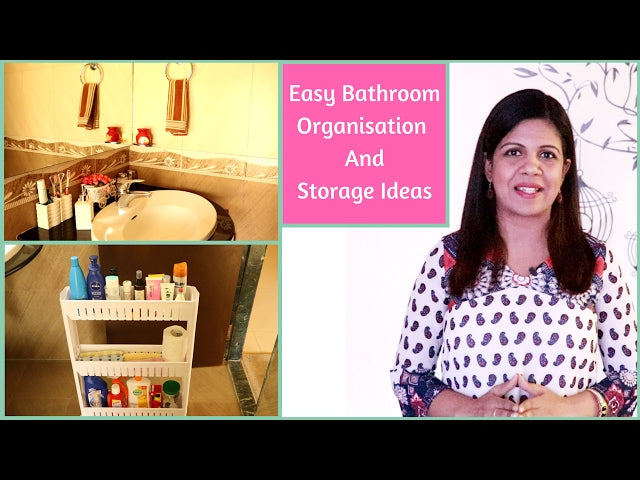 This video is on keeping bathroom organised and beautiful