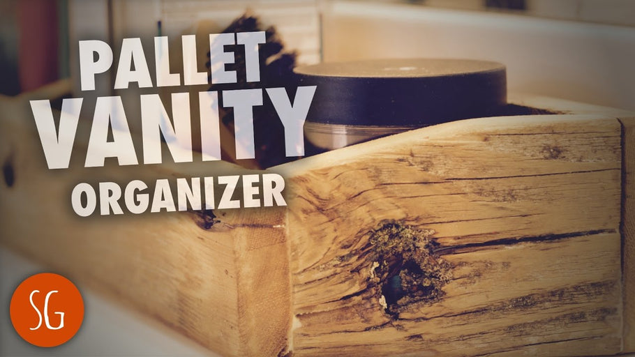 How to make a bathroom organizer from Pallet Wood! by Southern Ginger Workshop (4 years ago)