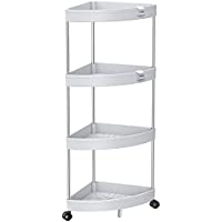 Solejazz 4-Tier Bathroom Cart Organizer only $14.99