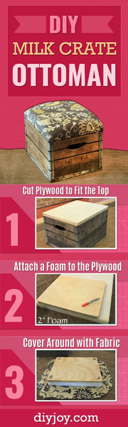 34 DIY Home Decor Ideas Made With Repurposed Crates