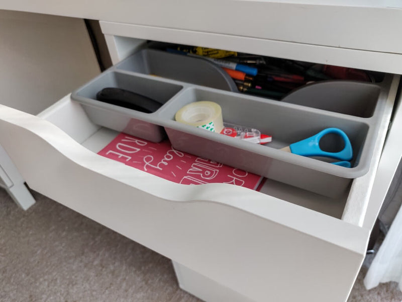 7 ways to organise small items in IKEA drawers