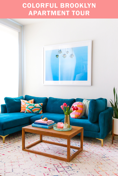 Colorful Brooklyn Apartment Tour