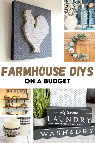20 Easy Farmhouse DIYs on a Budget