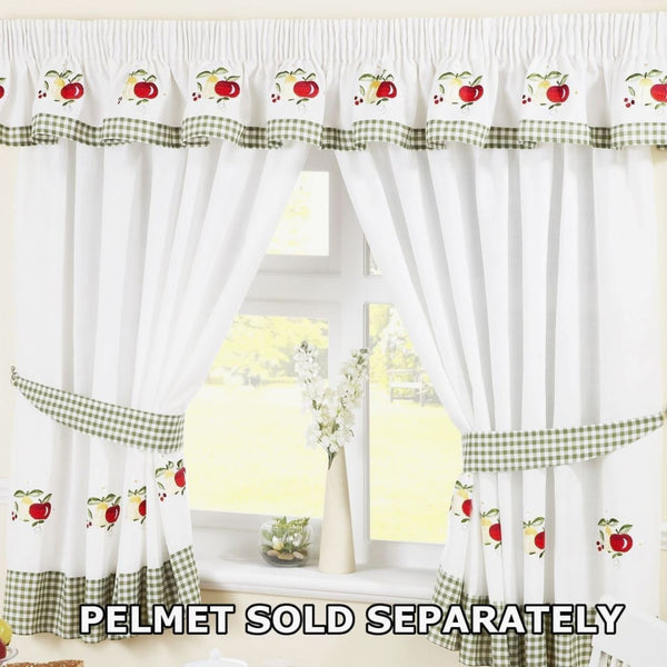 Modern White Kitchen Curtains