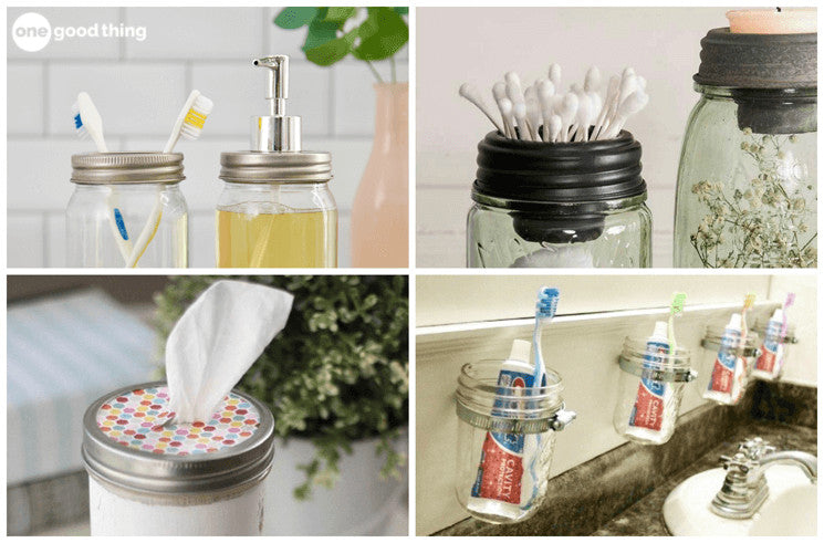 10 Bathroom Jar Ideas That Look Great And Keep Things Organized