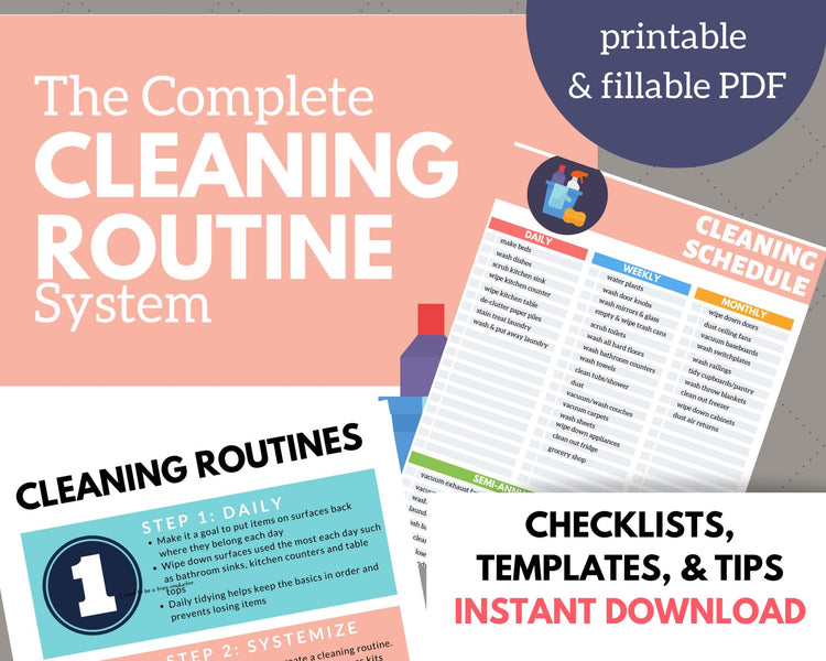 How To Set Up a Cleaning Routine