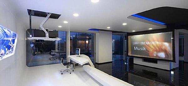 Layout High Tech Office