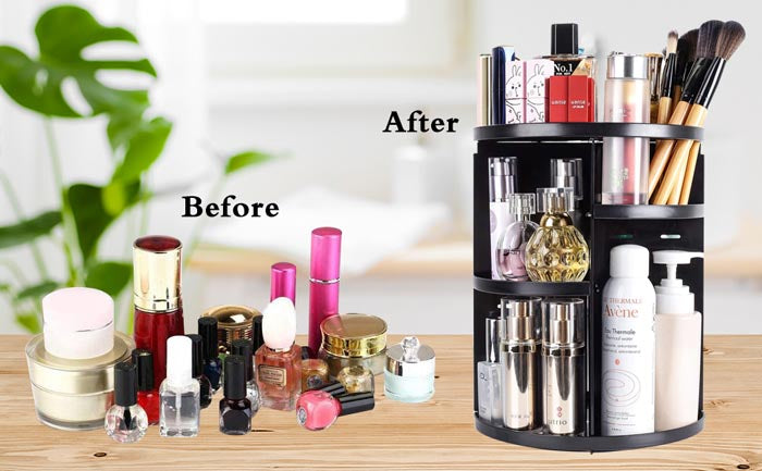 Super Useful Makeup Organizer for Clutterless Living