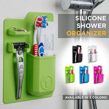 Load image into Gallery viewer, Silicone Shower Organizer