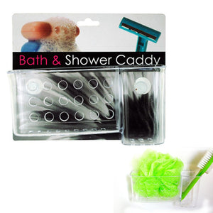 Bath Shower Caddy Bathroom Organizer Storage Basket Soap Holder Suction Cups New