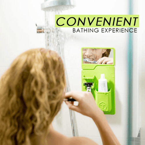 Tape-free Silicone Bathroom Organizer