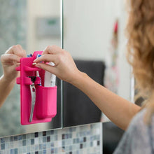 Load image into Gallery viewer, Silicone Bathroom Organizer That Holds Strong
