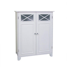 Load image into Gallery viewer, Heavy duty elegant home fashions 6841 dawson bathroom cabinet white