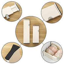 Load image into Gallery viewer, Select nice zixijiaju 3pcs adjustable plastic drawer dividers organizer in home kitchen for clothes in bedroom bathroom storage organizers