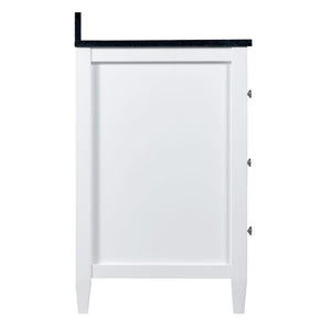 Buy now maykke cecelia 60 bathroom vanity cabinet 2 door 3 drawer solid birch wood frame white finish new england style double surface mounted vanity base cabinet only with tapered legs ysa1146001