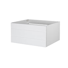 Load image into Gallery viewer, Shop maykke dani 36 bathroom vanity cabinet in birch wood white finish modern and minimalist single wall mounted floating base cabinet only ysa1203601