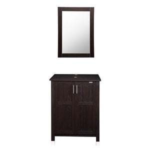 Shop here modern bathroom vanity and sink combo stand cabinet with vanity mirror single mdf cabinet with blue glass vessel sink round bowl