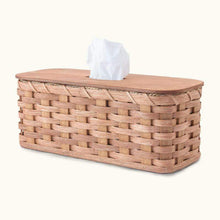 Load image into Gallery viewer, Gingerich Family Amish Wicker Tank Topper Toilet Storage &amp; Organizing Basket