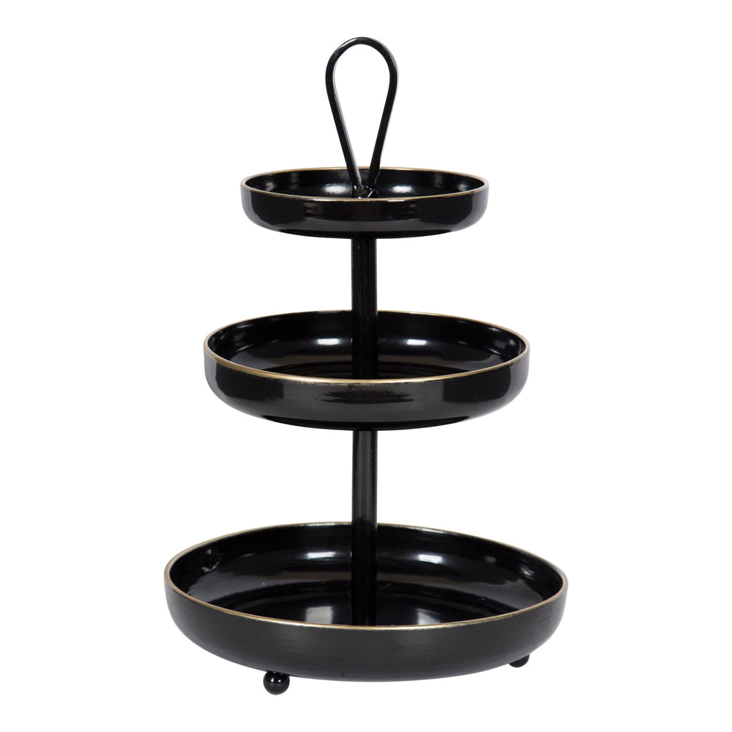 Worley 3-Tier Metal Accent Tray