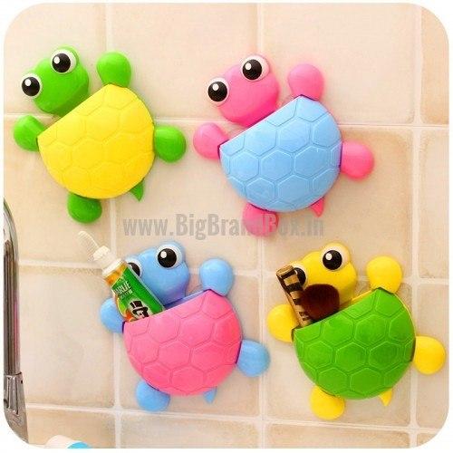 Cartoon Tortoise Toothbrush Holder